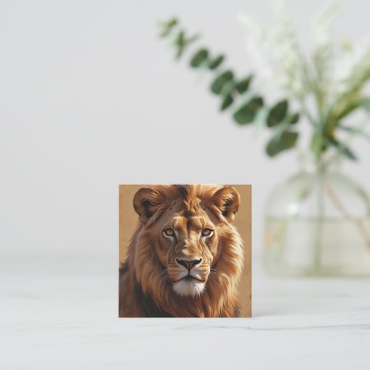 Underwater Harmony: Zee Turtle Family Adventures Vierkante Visitekaartje (Staand voorkant)