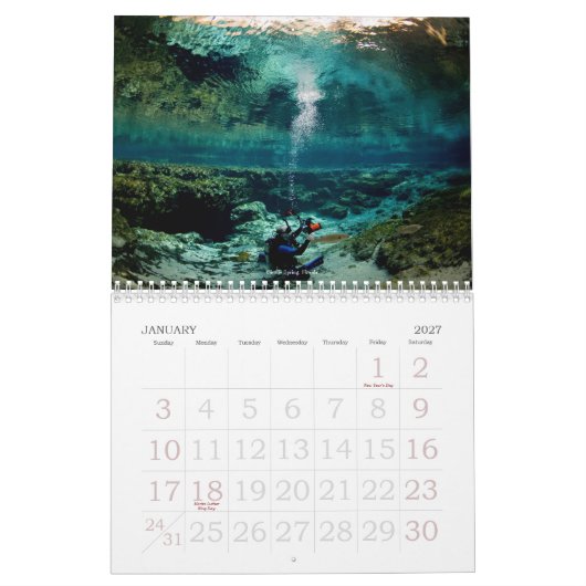 Underwater Journey 2009 Edition Kalender (Jan 2027)