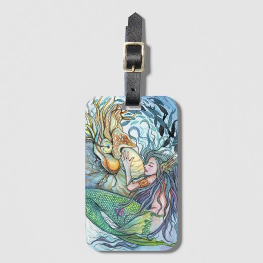 Underwater Love Bagagelabel (Voorkant (verticaal))