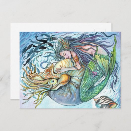 Underwater Love Briefkaart (Voorkant / Achterkant)