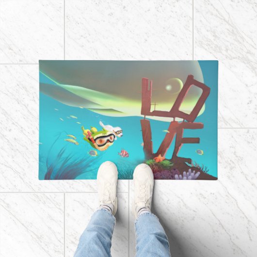Underwater Love Deurmat (Binnen)