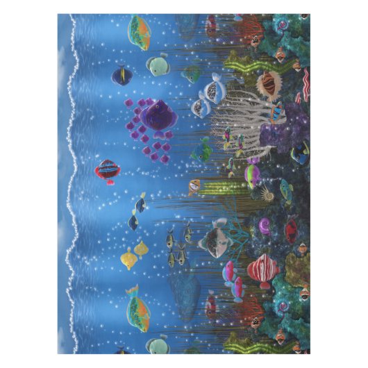 Underwater Love Tafelkleed (Voorkant)