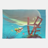 Underwater Love Theedoek (Horizontaal)