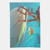 Underwater Love Theedoek (Verticaal)