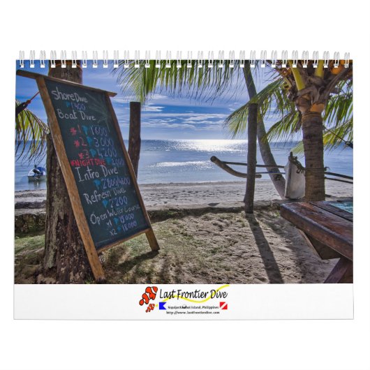 Underwater of Siquijor S- L size Kalender (Hoes)