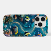 Underwater Pearl Reef iPhone 15 Pro Hoesje – Ocean (Achterkant horizontaal)