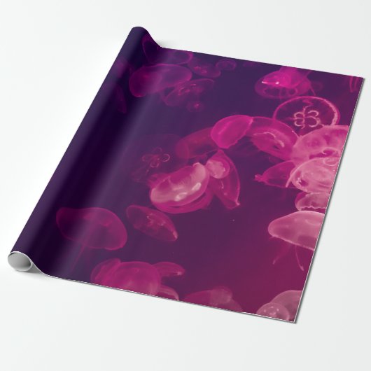UNDERWATER PHOTOGRAPHY OF JELLYFISH CADEAUPAPIER (Uitgerold)