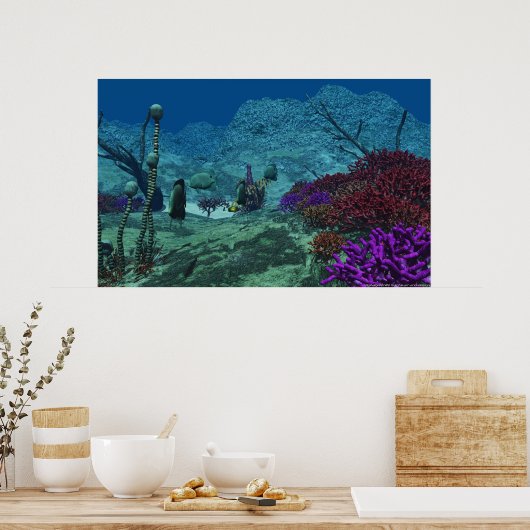 underwater poster (Keuken)