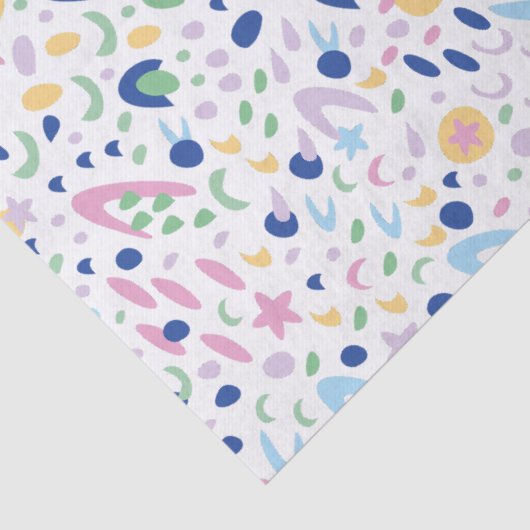 Underwater space. tissuepapier (Detail)