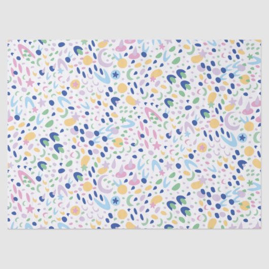 Underwater space. tissuepapier (Voorkant)