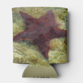 Underwater Starfish in the Bahamas Blikjeskoeler (Achterkant)