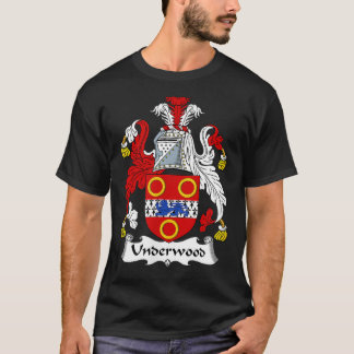 Underwood Coat of Arms Family Crest T-shirt
