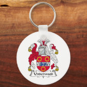 Underwood Family Crest Sleutelhanger (Voorkant)