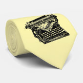 Underwood schrijfmachine schrijver stropdas (Opgerold)