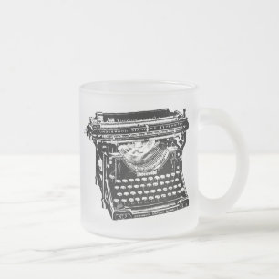 Underwood Typewriter Matglas Koffiemok