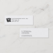 Underwood Typewriter Mini Visitekaartje (Voorkant / Achterkant)