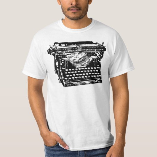 Underwood Typewriter T-shirt (Voorkant)