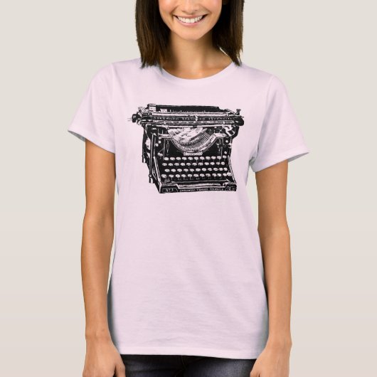 Underwood Typewriter T-shirt (Voorkant)
