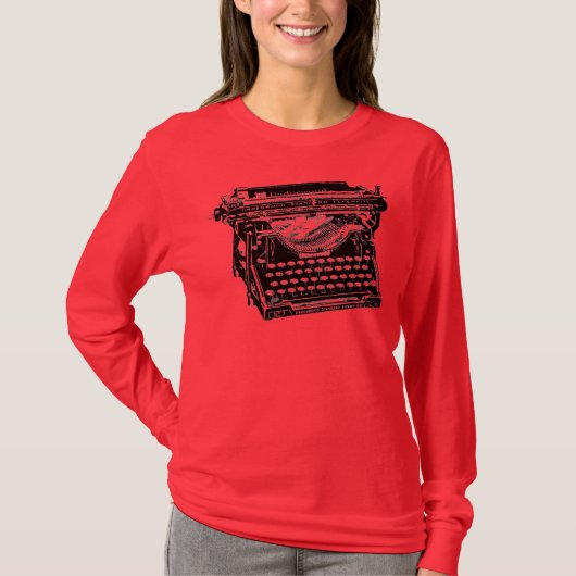 Underwood Typewriter T-shirt (Voorkant)