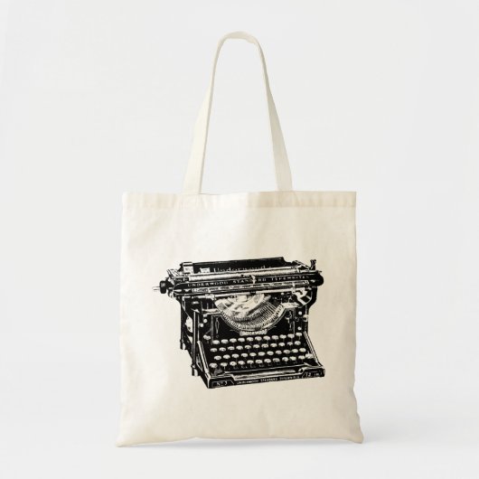 Underwood Typewriter Tote Bag (Voorkant)