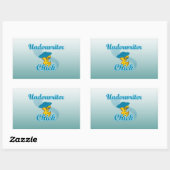Underwriter Chick #3.png Rechthoekige Sticker (Vel)