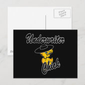 Underwriter Chick #4 Briefkaart (Voorkant / Achterkant)