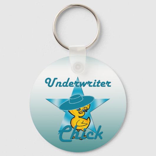 Underwriter Chick #7 Sleutelhanger (Voorkant)