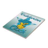 Underwriter Chick #7 Tegeltje (Zijkant)