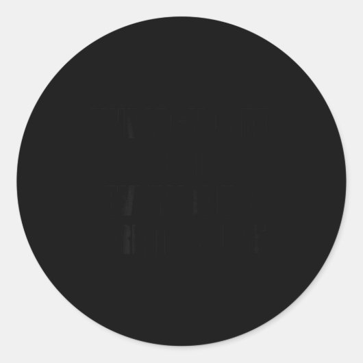 Undiagnosed But Everyone's Pretty Sure Funny Sarca Ronde Sticker (Voorkant)