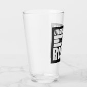 Undiagnosed But Something Ain't Right Funny Joke Glas (Rechts)