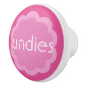 Undies Clothes organisation roze flower knop (Rechts)