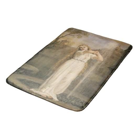 Undine (door John William Waterhouse) Badmat (Gekanteld)
