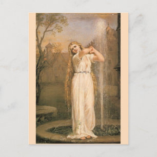 Undine door John William Waterhouse Briefkaart