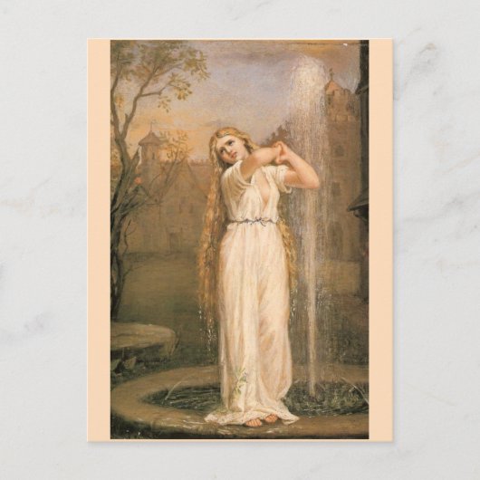 Undine door John William Waterhouse Briefkaart (Voorkant)