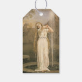 Undine (door John William Waterhouse) Cadeaulabel (Voorkant)