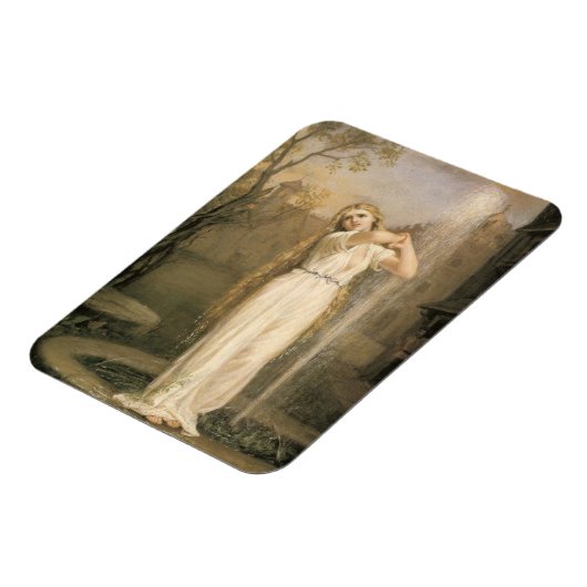 Undine (door John William Waterhouse) Magneet (Linkerzijde)