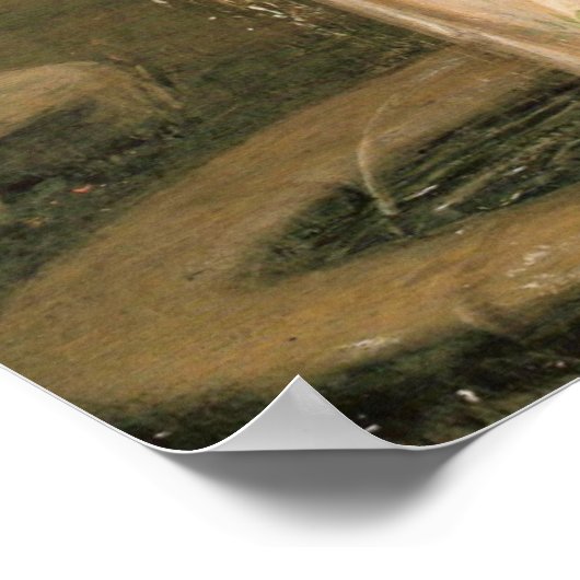 Undine door John William Waterhouse Poster (Hoek)