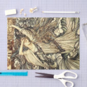 “Undine in de golven” door Arthur Rackham Tissuepapier (Craft)