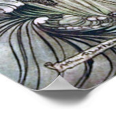 Undine in de Waves Poster (Hoek)