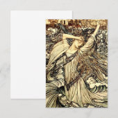 "Undine in the Waves" van Arthur Rackham Bedankkaart (Voorkant / Achterkant)