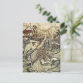Undine van Arthur Rackham Briefkaart (Staand voorkant)