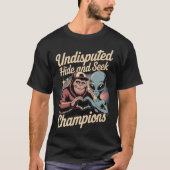 Undisputed Hide and Seek Champions Bigfoot & Alien T-shirt (Voorkant)
