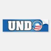 UNDO BUMPERSTICKER (Voorkant)