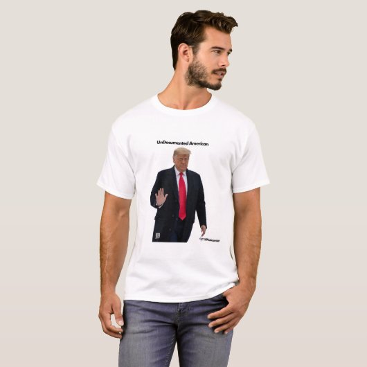 UnDocumented American T-Shirt (Voorkant volledig)