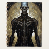 Undode Cyborg Sci-Fi Horror Art Planner (Voorkant)