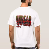 Undode Overlord - White Overlord T-Shirt (Achterkant)