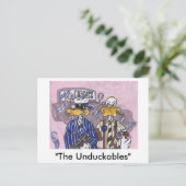 Unduckables Untouchables Briefkaart (Staand voorkant)