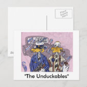 Unduckables Untouchables Briefkaart (Voorkant / Achterkant)