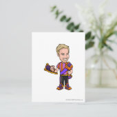 Undutchable Kreludor Personeelsspeler Briefkaart (Staand voorkant)