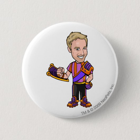 Undutchable Kreludor Personeelsspeler Ronde Button 5,7 Cm (Voorkant)